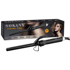 Плойка для волос SOKANY, с керамическим покрытием, 9 мм.