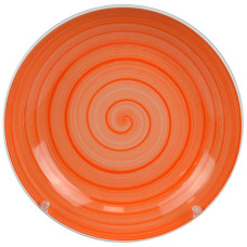 Тарелка 205мм глуб.700см3 ф.707 "универсал"рис.2389 "Infinity"(оранжевая)