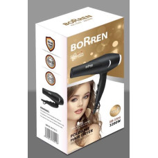 Фен для волос профессиональный Borren BR-3304. 3200 Вт.